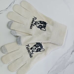 SO Kids Mittens - Cream and Gray